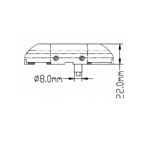 Lampa Led Subacvatica 10-30V 5.4W - imagine 3