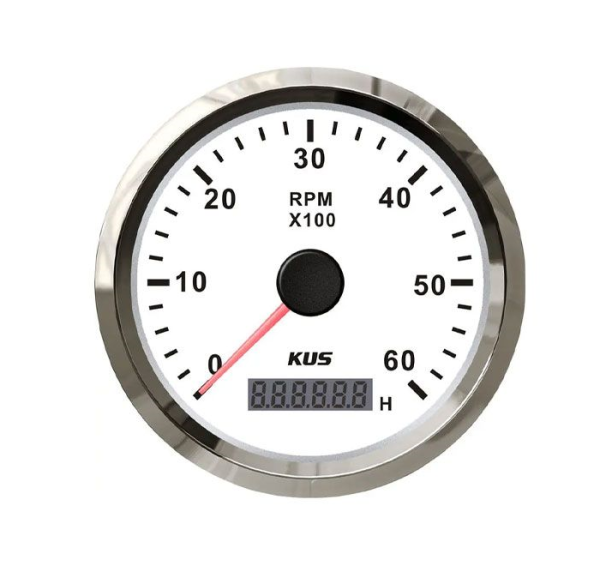 Ceas Tahometru 6000RPM si Hourmeter Digital Motor Barca