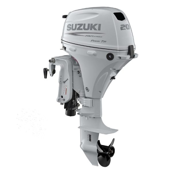 Motor de barca Suzuki DF20ATS Alb