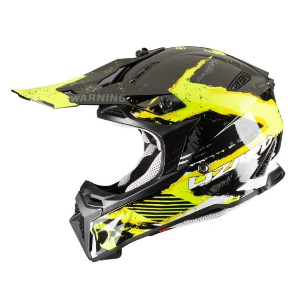 Casca Moto Pilot Offroad Dirty Lizard N/G - L - imagine 2