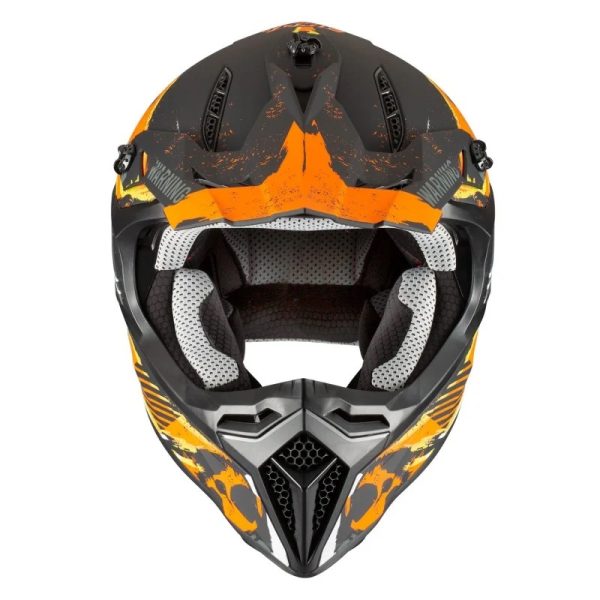 Casca Moto Pilot Offroad Dirty Lizard N/P - M - imagine 3